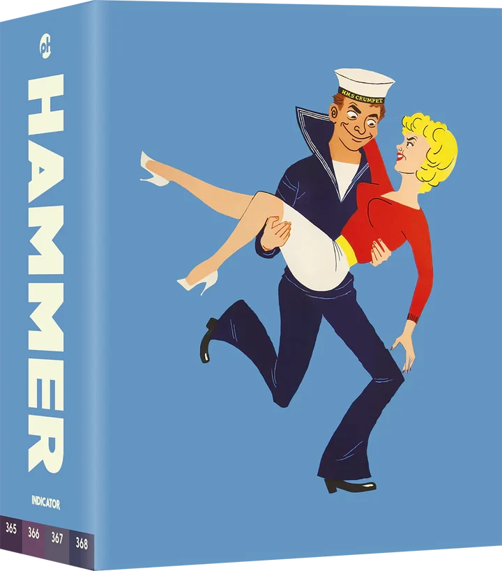 Full 3D art cover of Hammer Volume Seven: Ships & Giggles Limited Edition (UK Import) [Region B Blu-ray]