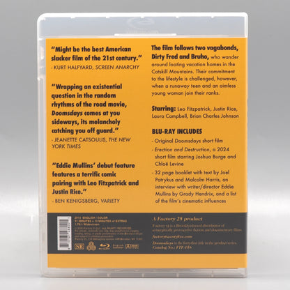 Back case of Doomsdays [Blu-ray]