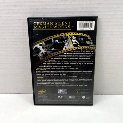 Back cover of German Silent Masterworks Collection [DVD]