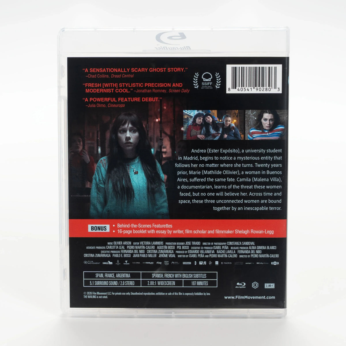 Back case of The Wailing [Blu-ray]