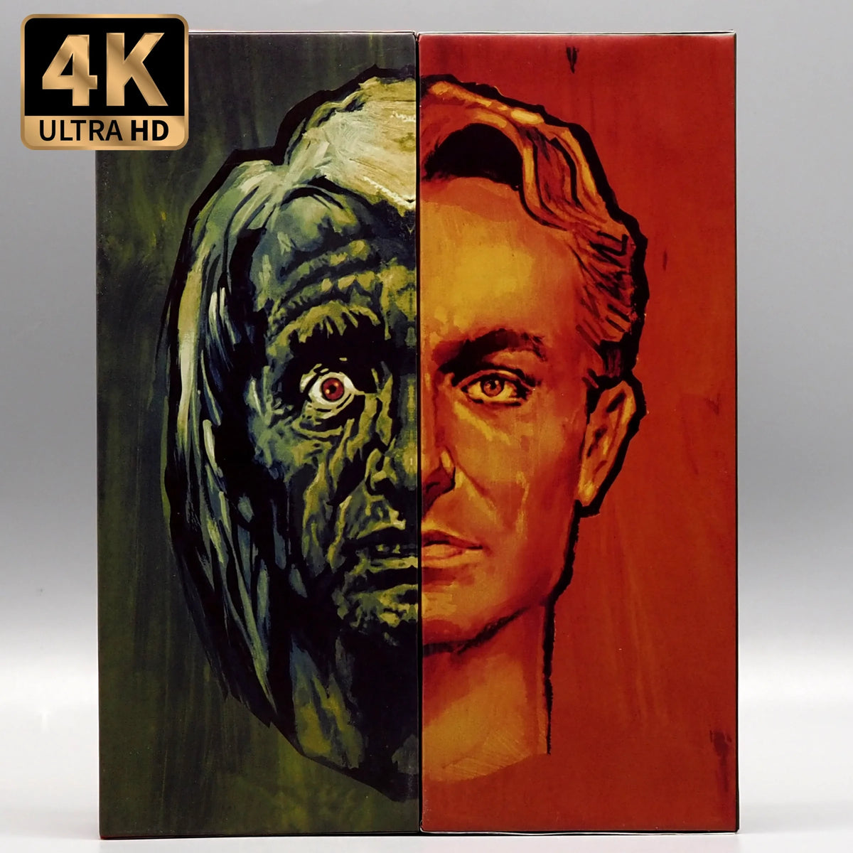Back of Limited Edition Deluxe Box The Man Who Could Cheat Death [4K Ultra HD + Blu-ray]