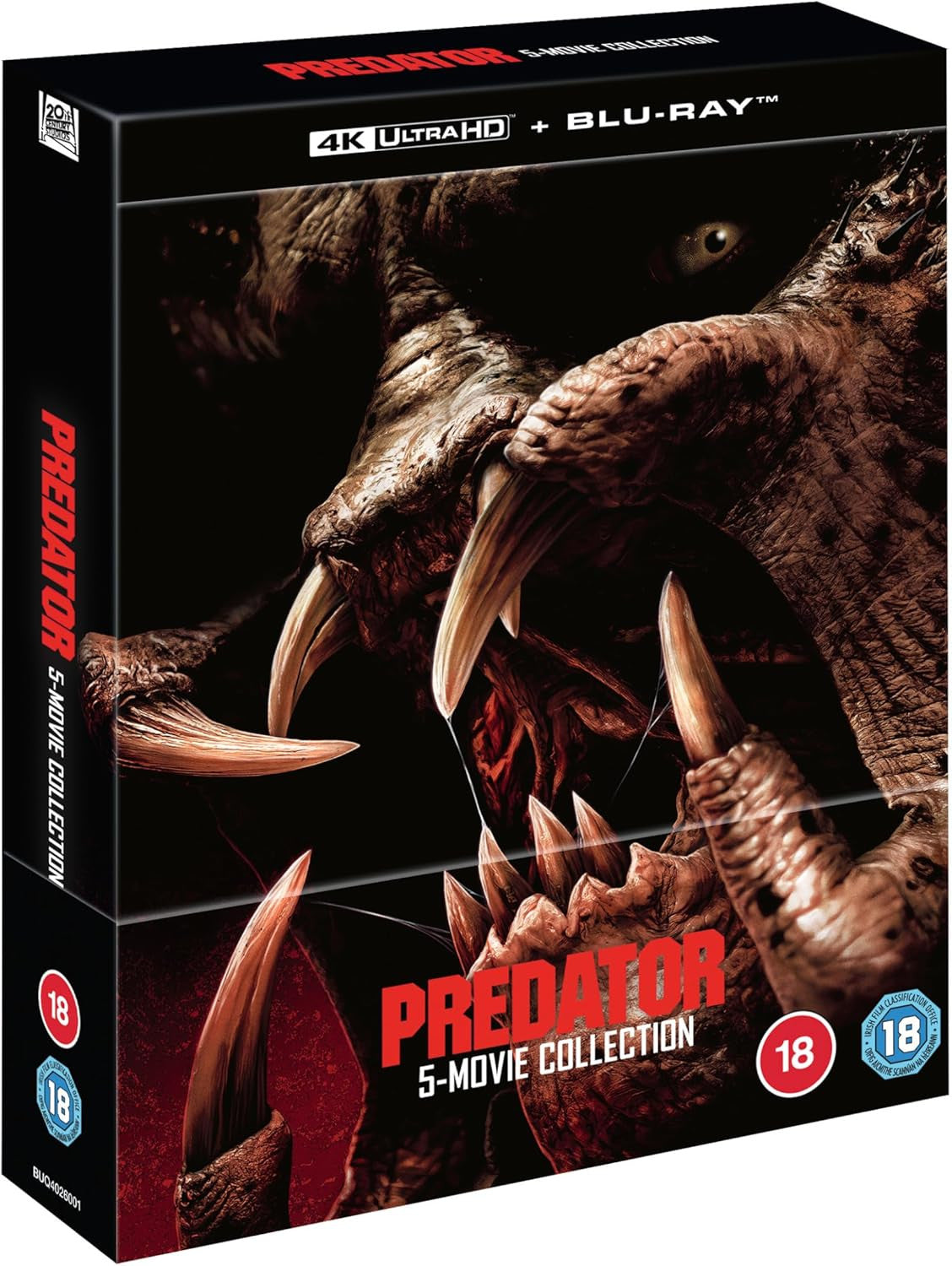 3D art of Predator 5 Movie Collection (UK Import) [4K Ultra HD + Region B Blu-ray]