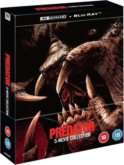 3D art of Predator 5 Movie Collection (UK Import) [4K Ultra HD + Region B Blu-ray]