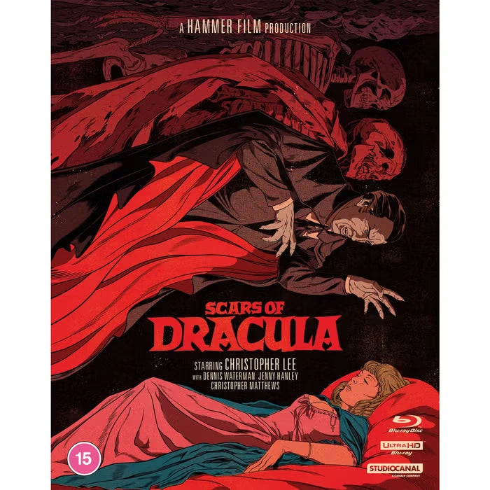 Front cover of Scars of Dracula Limited Collector's Edition (UK Import) [4K Ultra HD + Region B Blu-ray]