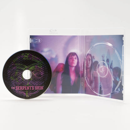 Open case showing disc art of The Serpent's Skin Limited Edition [Blu-ray]