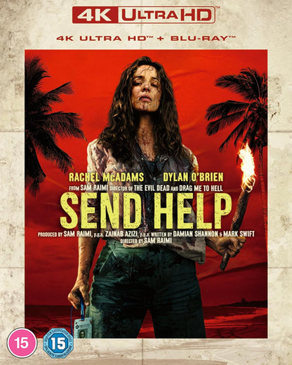 Front cover of Send Help (UK Import) [4K Ultra HD + Blu-ray]