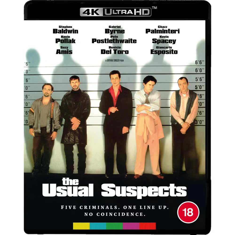 Front cover of The Usual Suspects Standard Edition (UK Import) [4K Ultra HD]