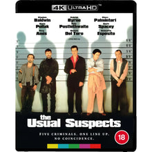 Front cover of The Usual Suspects Standard Edition (UK Import) [4K Ultra HD]