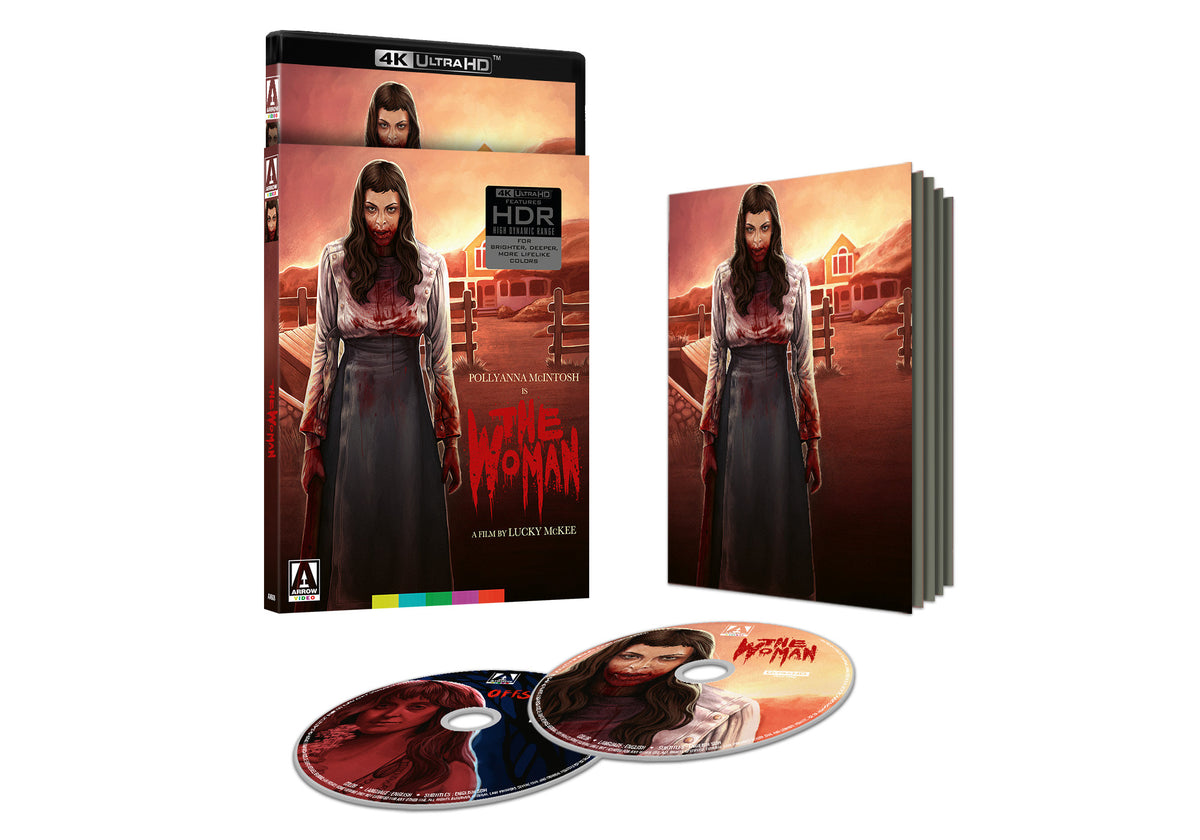 Box contents of The Woman & Offspring [Limited Edition] [4K Ultra HD]