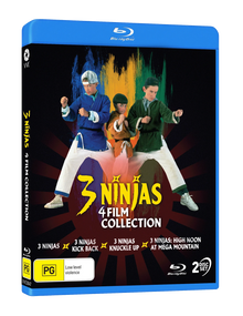 Front cover of 3 Ninjas: 4 Film Collection [Blu-ray]