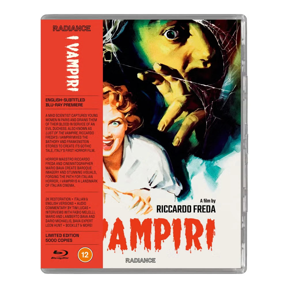Front cover of I vampiri [Limited Edition UK Import] [Blu-ray]