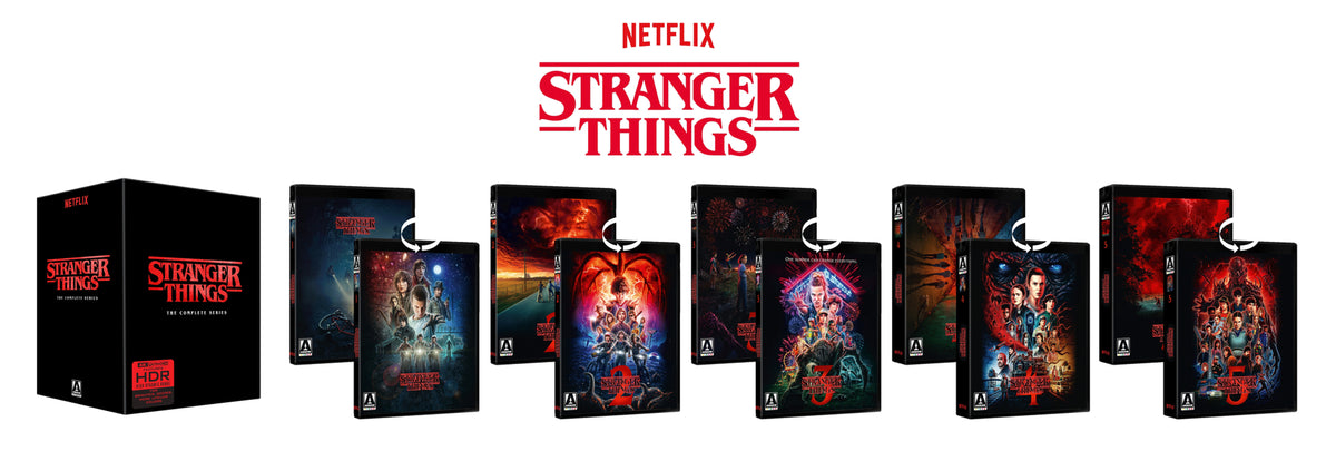 Box contents 2 of Stranger Things: The Complete Series [4K Ultra HD]