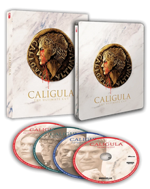 Packshot of Caligula: The Ultimate Cut (1980) Limited Edition Steelbook [4K Ultra HD + Blu-ray] (Australian Import)