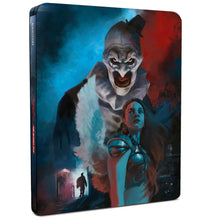 3D art of Terrifier: The Bloody Duo Limited Edition Steelbook (UK Import) [4K Ultra HD]