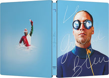 Full cover of The Big Blue (Le Grand Bleu) Limited Edition Steelbook (UK Import) [4K Ultra HD + Region B Blu-ray]