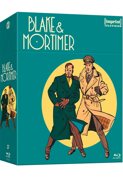 Front cover of Blake and Mortimer: Complete Collection Limited Edition Hardbox [Blu-ray] (Australian Import)