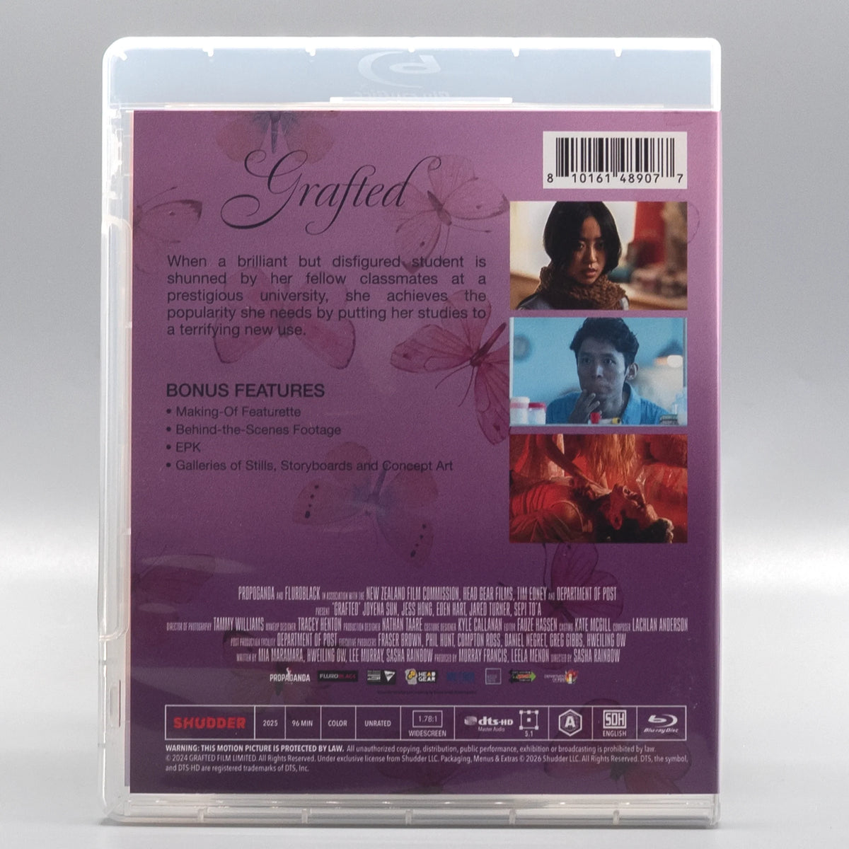 Back case of Grafted [Blu-ray]