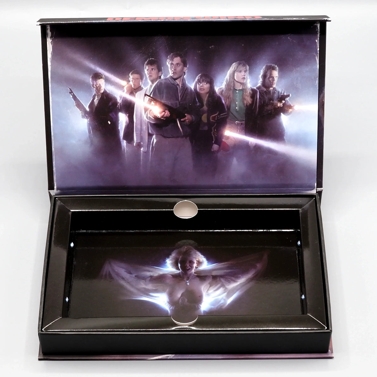 Open case of Demon Wind - Limited Edition Deluxe LED [VHS]