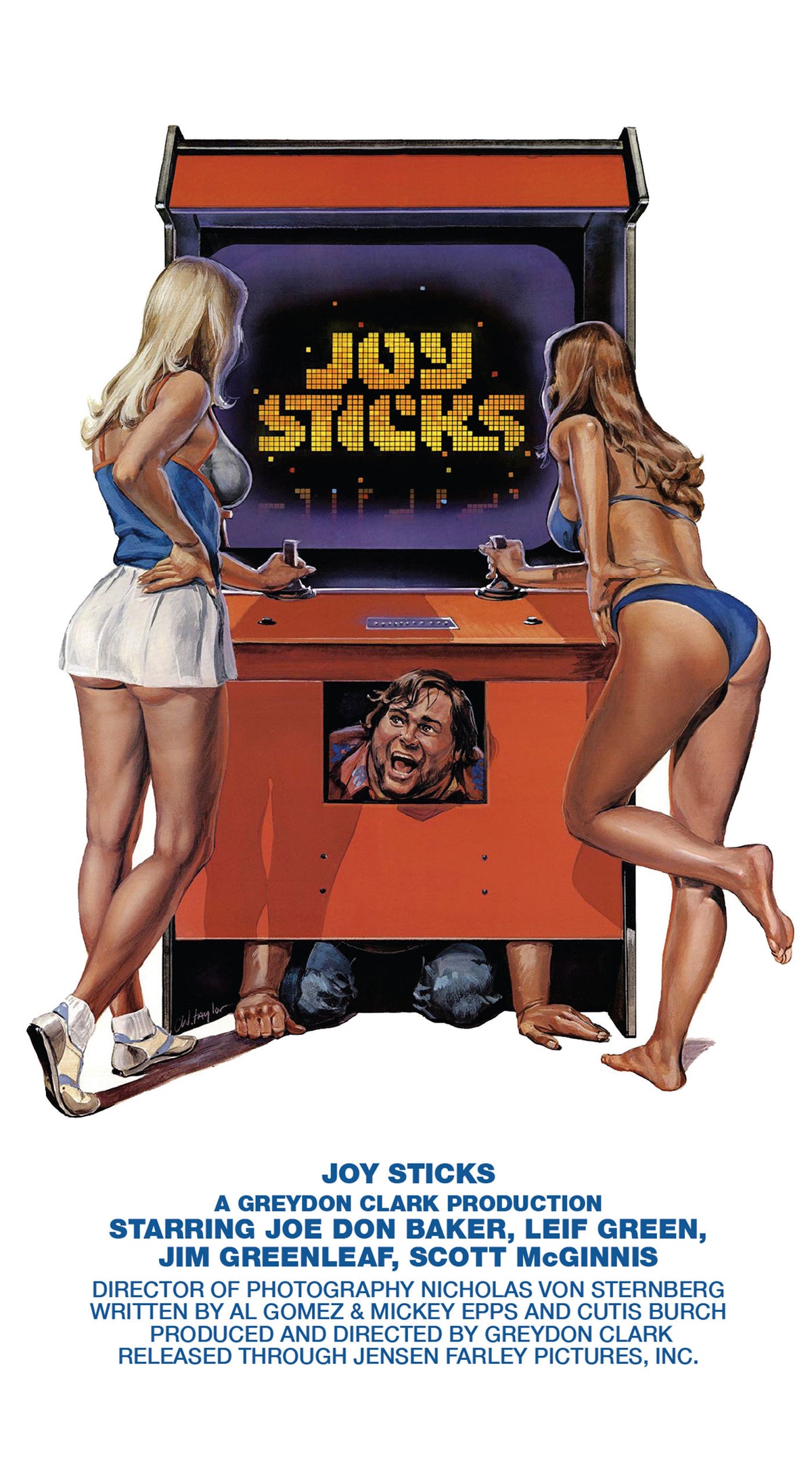 Front cover of Joysticks (Video Store Day Exclusive) [VHS]
