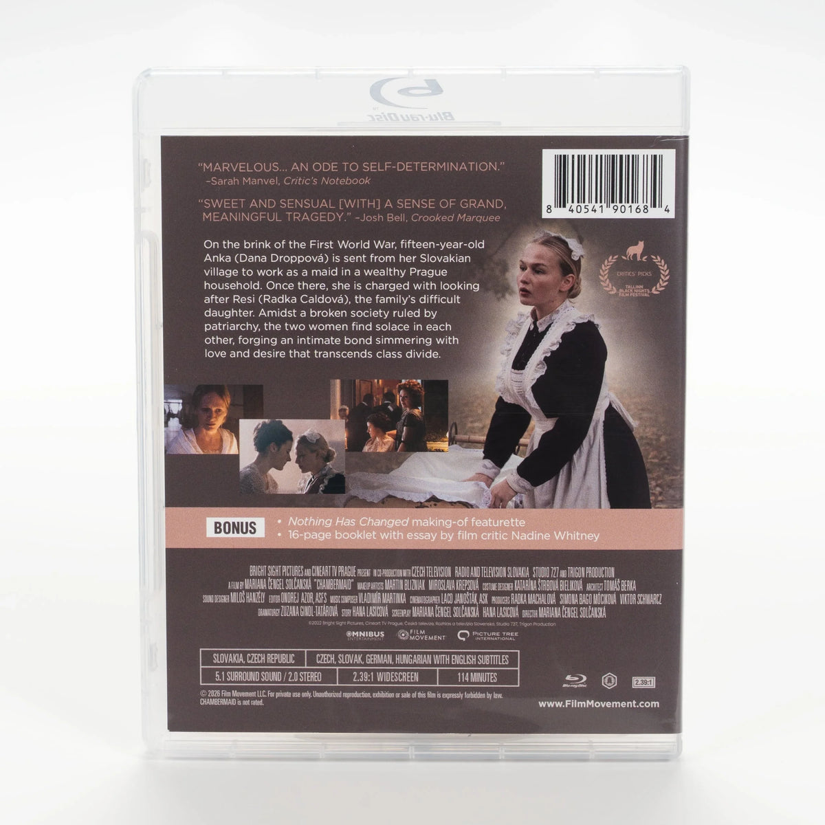 Back case of Chambermaid [Blu-ray]