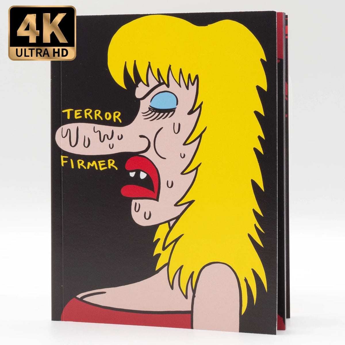Front booklet of Terror Firmer [4K Ultra HD + Blu-ray]
