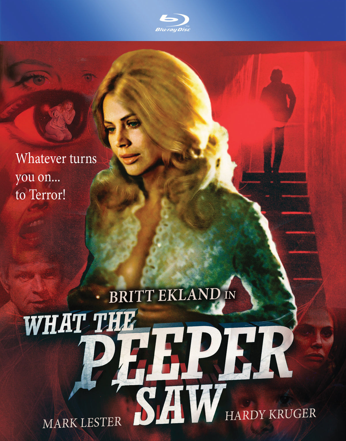 Front cover of What The Peeper Saw [Blu-ray]