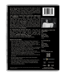 Back case of Jan S. Kolar Czech Silents Deluxe Limited Edition [Blu-ray]
