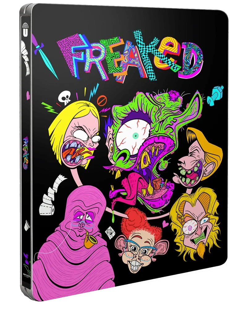Front cover of Freaked! (1993) Limited Edition Steelbook [4K Ultra HD + Blu-ray] (Australian Import)