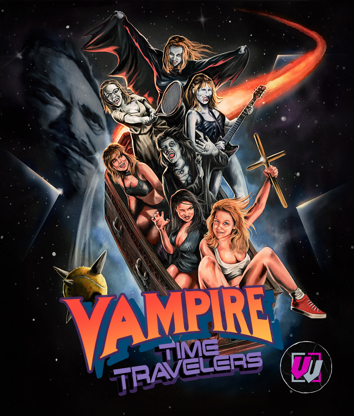 Front cover of Vampire Time Travelers (Collector's Edition) [Blu-ray]
