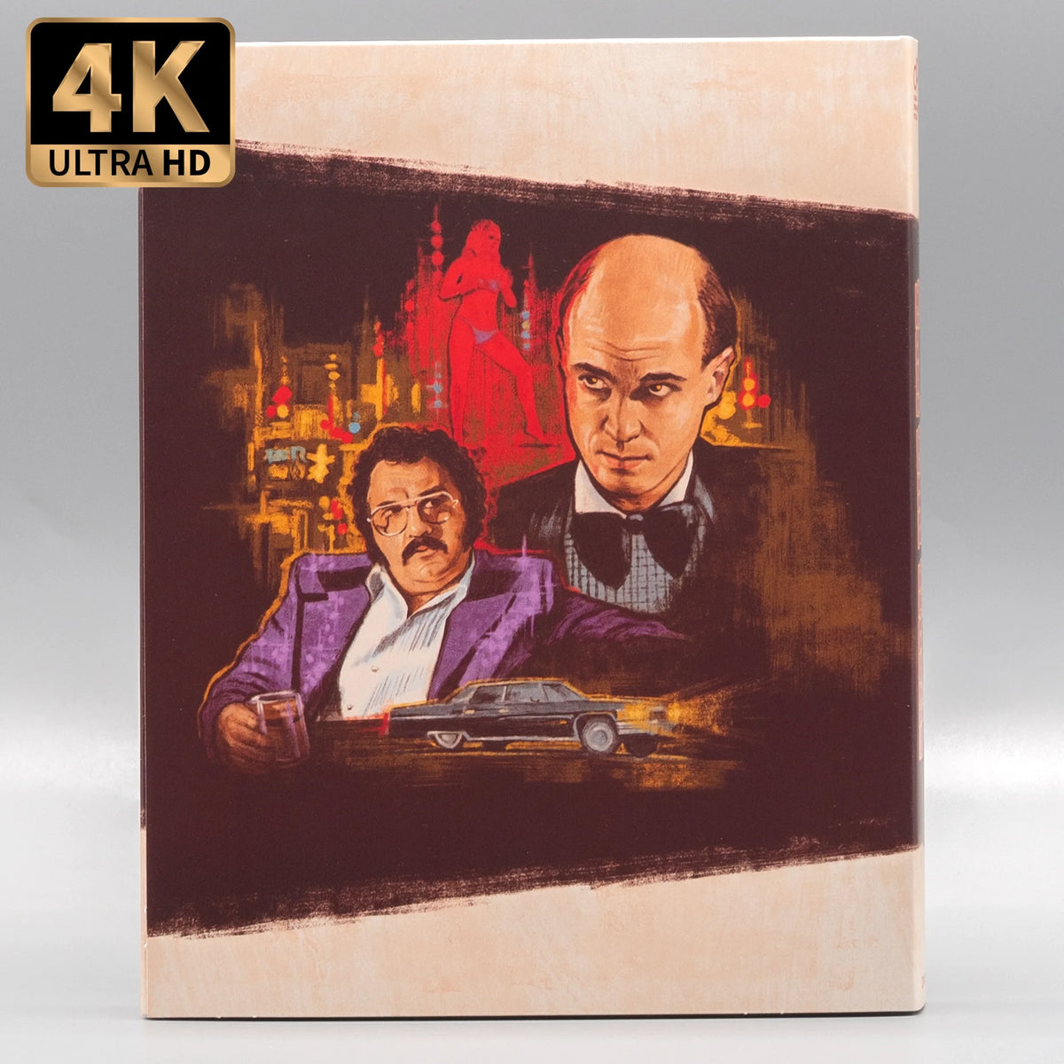 Back slipcover of East End Hustle [4K Ultra HD + Blu-ray]