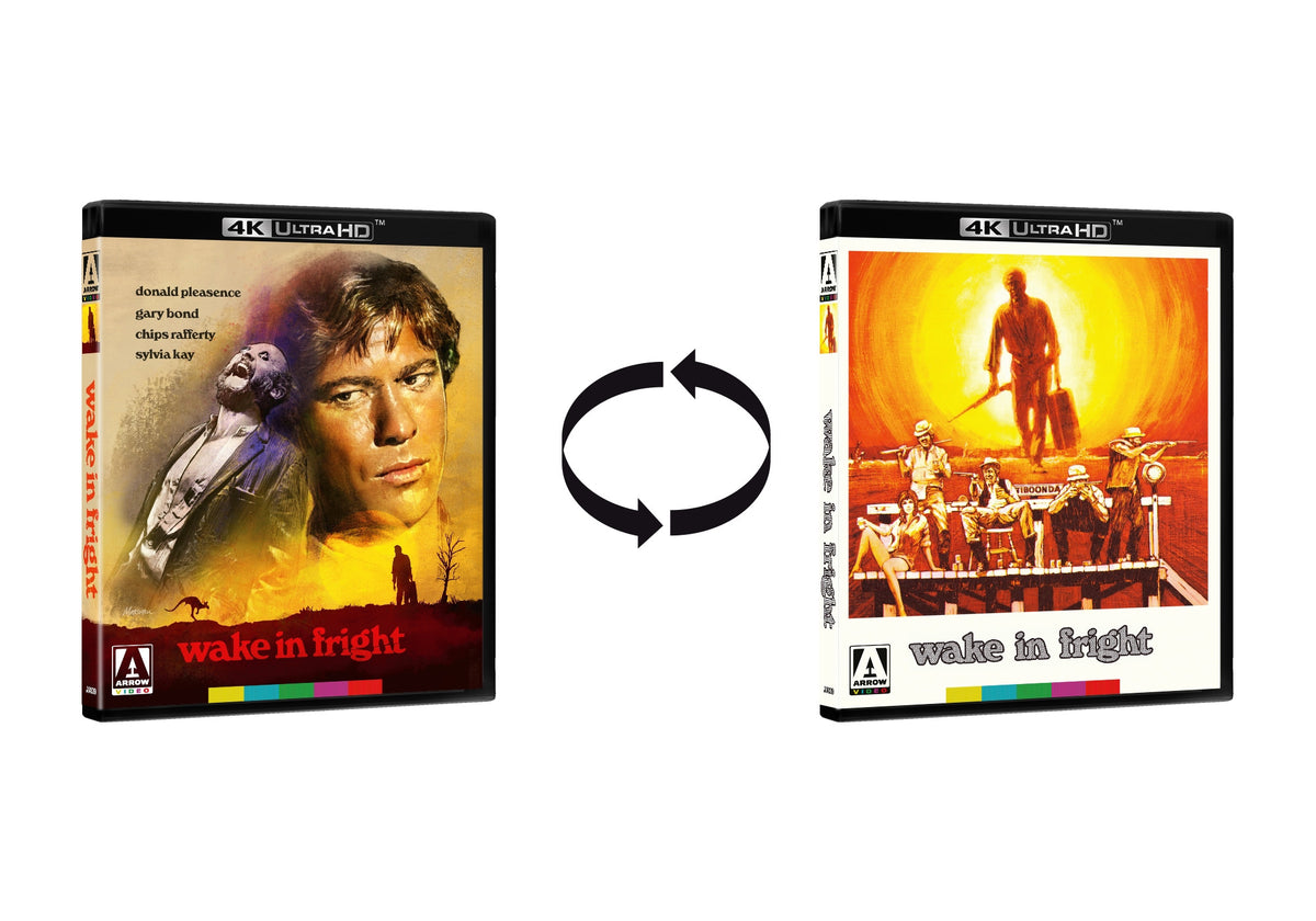 Reversible cover of Wake in Fright (Limited Edition) [4K Ultra HD]