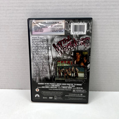 Back cover of The Warriors – Theatrical Cut [DVD]
