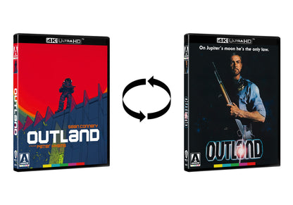 Reversible slipcover of Outland [Limited Edition] [4K Ultra HD]
