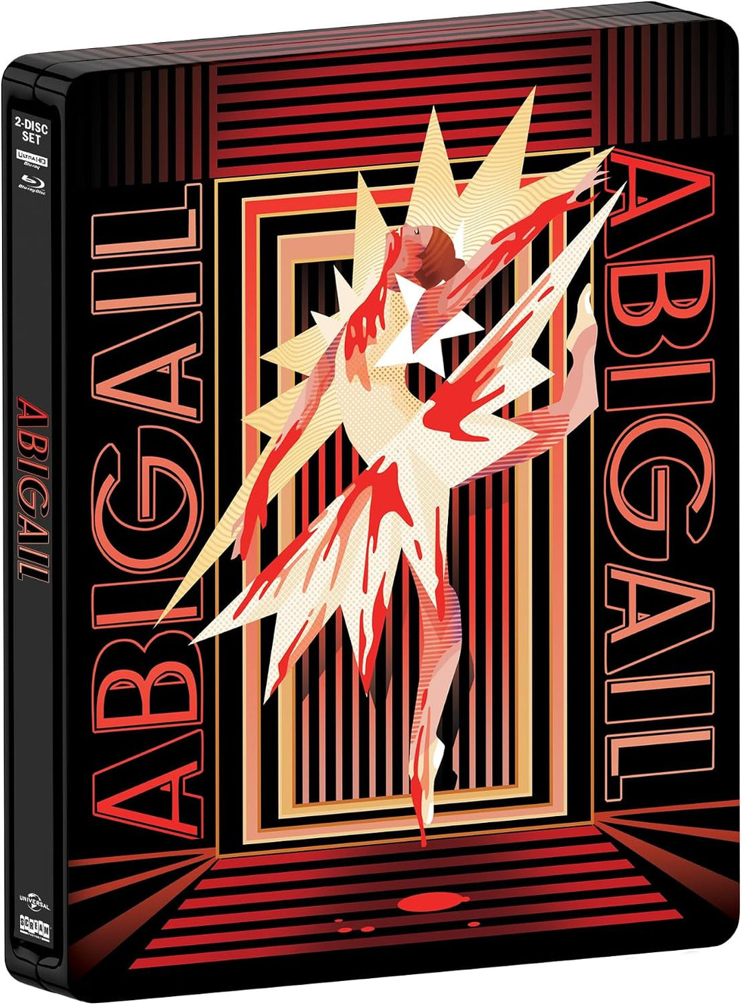 Front cover of Abigail (2024) Limited Edition Steelbook [4K Ultra HD + Blu-ray]