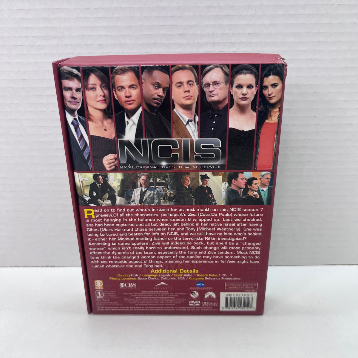 Back cover of Pre-Owned | NCIS: The Complete Seventh Season [DVD]