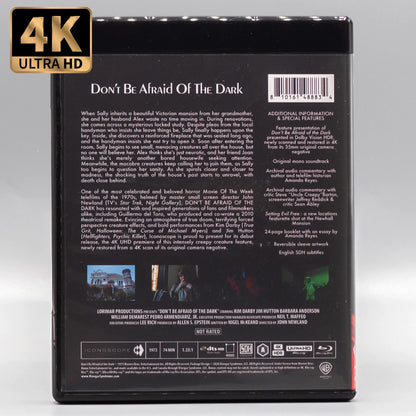 Back case of Don't Be Afraid of the Dark [4K Ultra HD + Blu-ray]