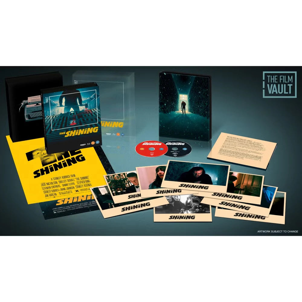Box contents of The Shining: The Film Vault Limited Edition [4K Ultra HD + Blu-ray] (UK Import)