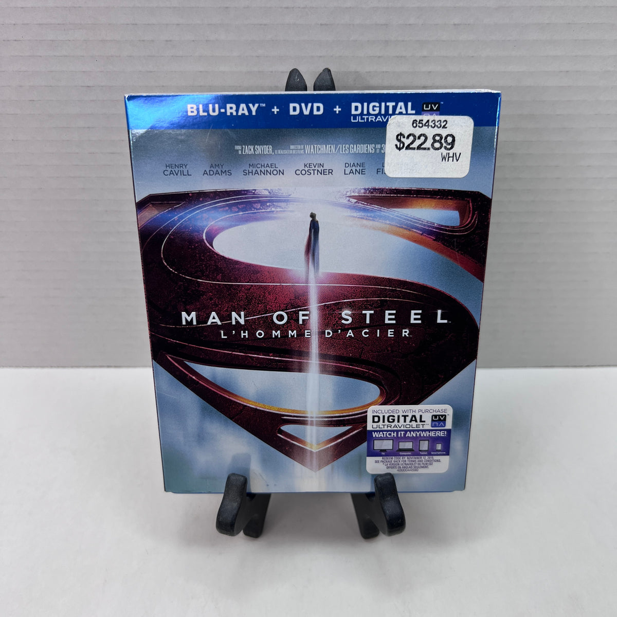 Front cover of Pre-Owned | Man of Steel [Blu-ray]