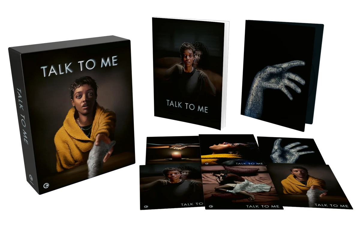 Box contents of Talk To Me Limited Edition (UK Import) [4K Ultra HD + Region B Blu-ray]