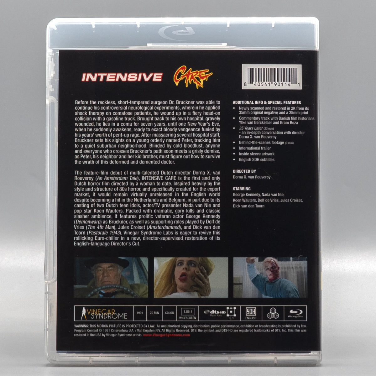 Back case of Intensive Care [Blu-ray]