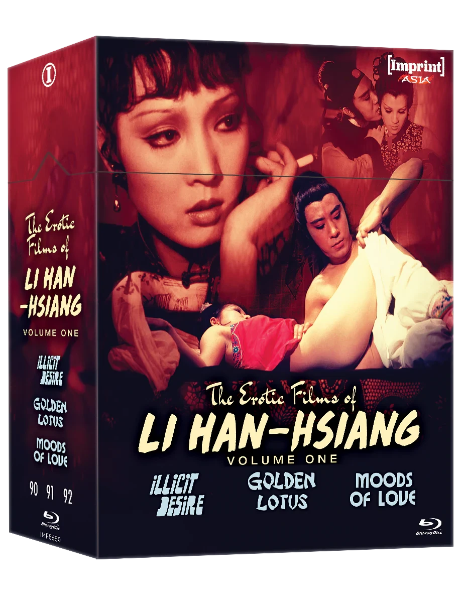 Front cover of The Erotic Films of Li Han-hsiang Limited Edition Hardbox [Blu-ray] (Australian Import)