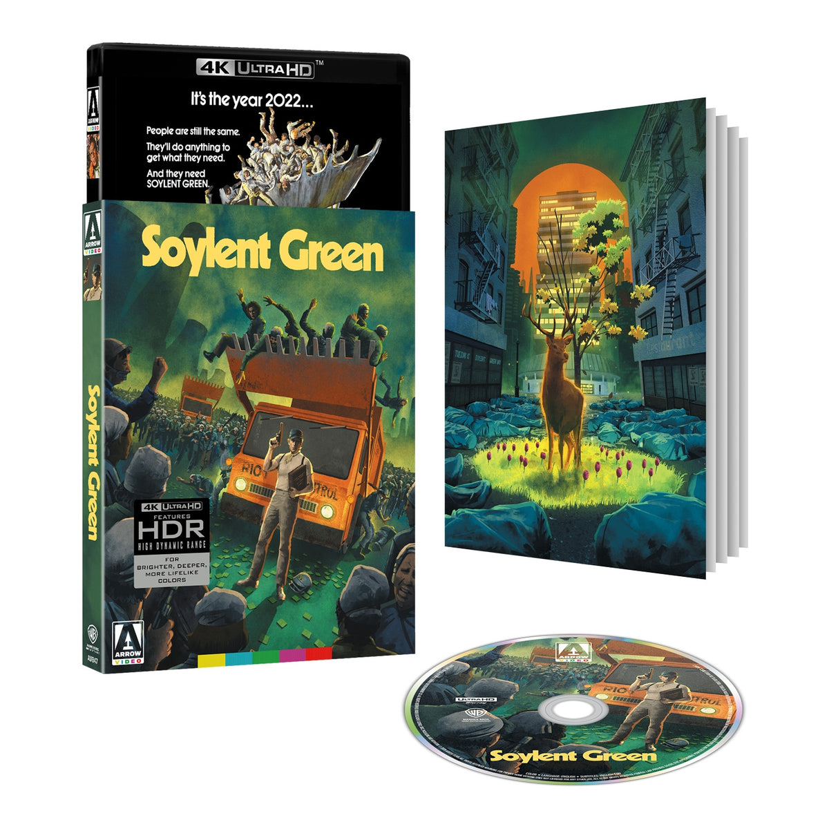 Box contents of Soylent Green Limited Edition [4K Ultra HD]