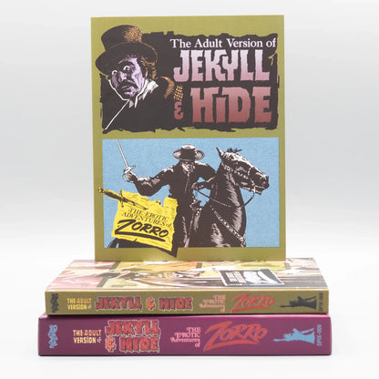 Box contents of Adult Version Of Jekyll & Hide + The Erotic Adventures of Zorro [Blu-ray Set]