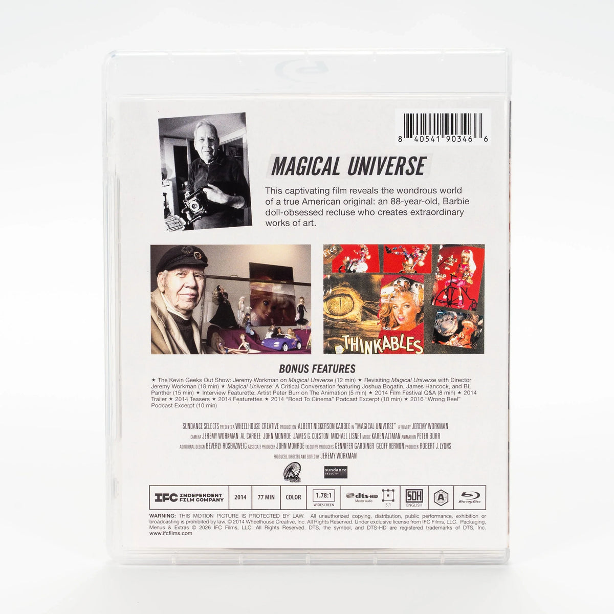 Back case of Magical Universe [Blu-ray]