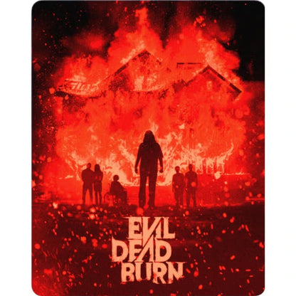 Front cover of Evil Dead Burn Limited Edition Steelbook (UK Import) [4K Ultra HD]