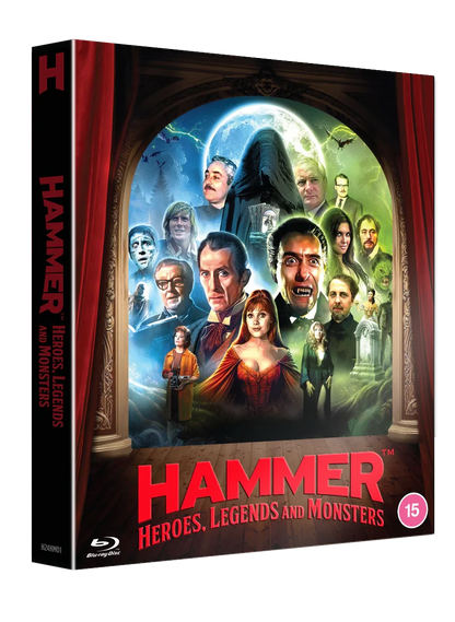 Front cover of Hammer: Heroes, Legends and Monsters (UK Import) [Region B Blu-ray]