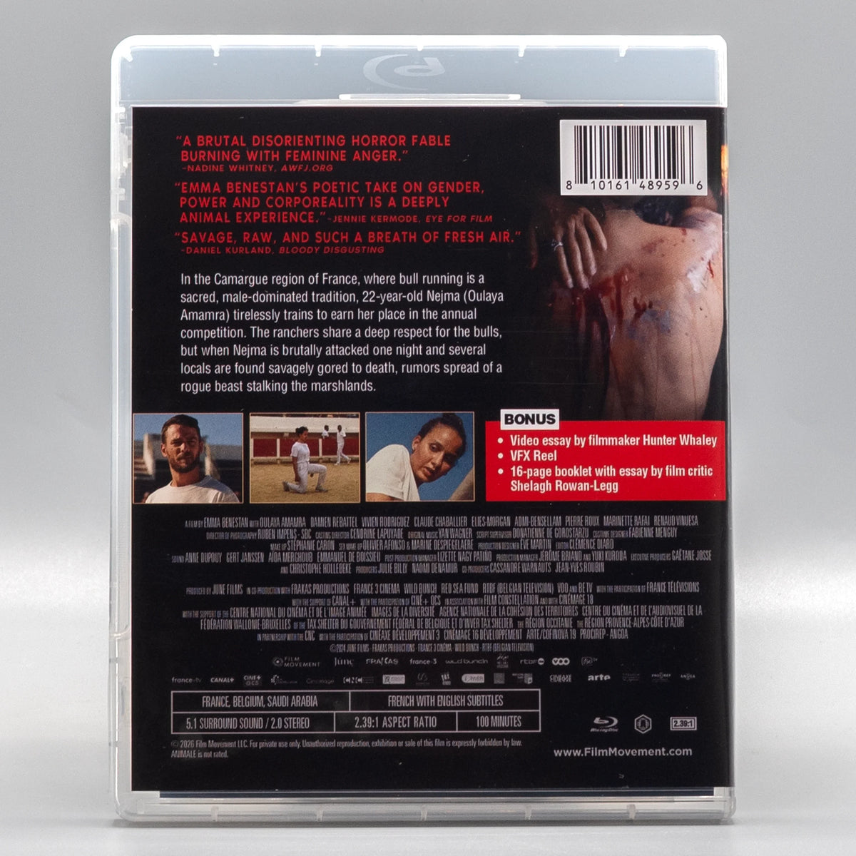 Back case of Animale [Blu-ray]