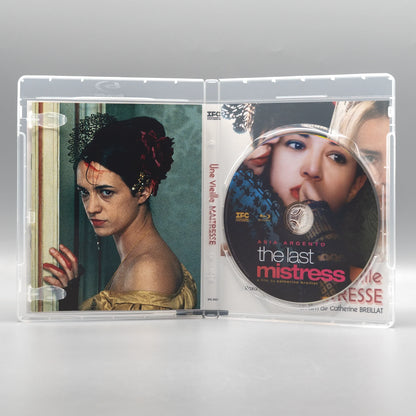 Open case showing disc art of The Last Mistress [Blu-ray]