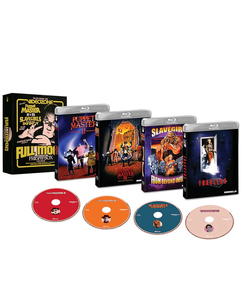 Box contents of Full Moon Fright Box Vol 3 (Standard Edition) [Blu-ray] (Australian Import)