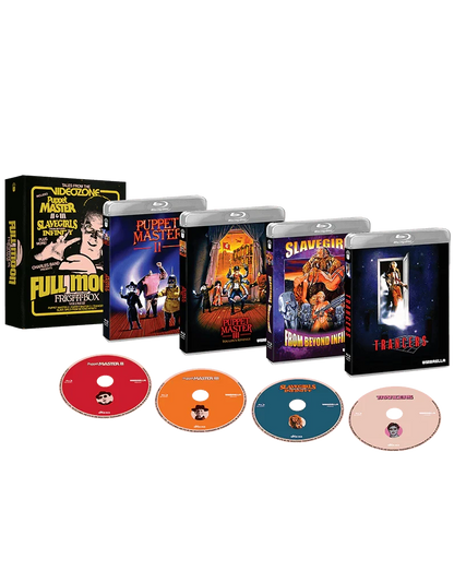 Box contents of Full Moon Fright Box Vol 3 (Standard Edition) [Blu-ray] (Australian Import)